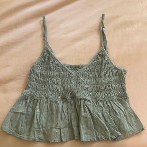 Urban Outfitters size M green crop top